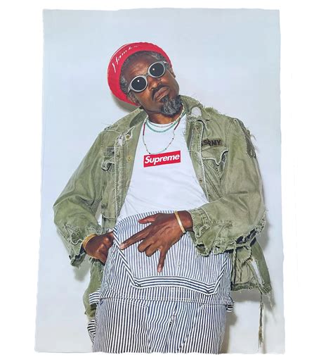 Supreme x Andre 3000 Poster .